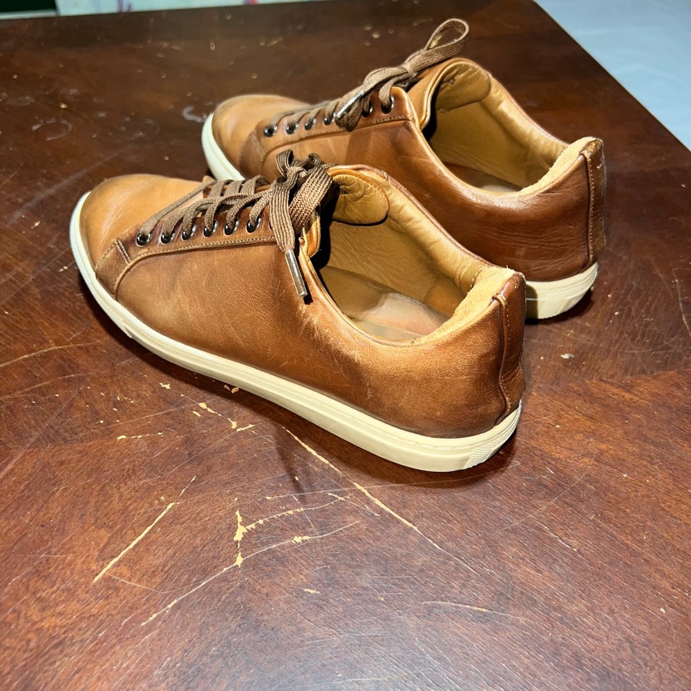 Thursday Boot Company Premier Low Top Toffee Leather Sneakers Mens 9.5 Wide